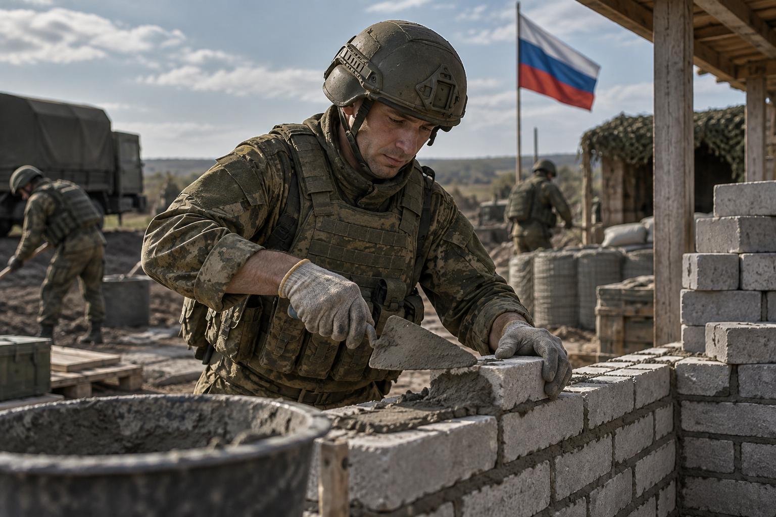Служба по контракту: каменщик на СВО