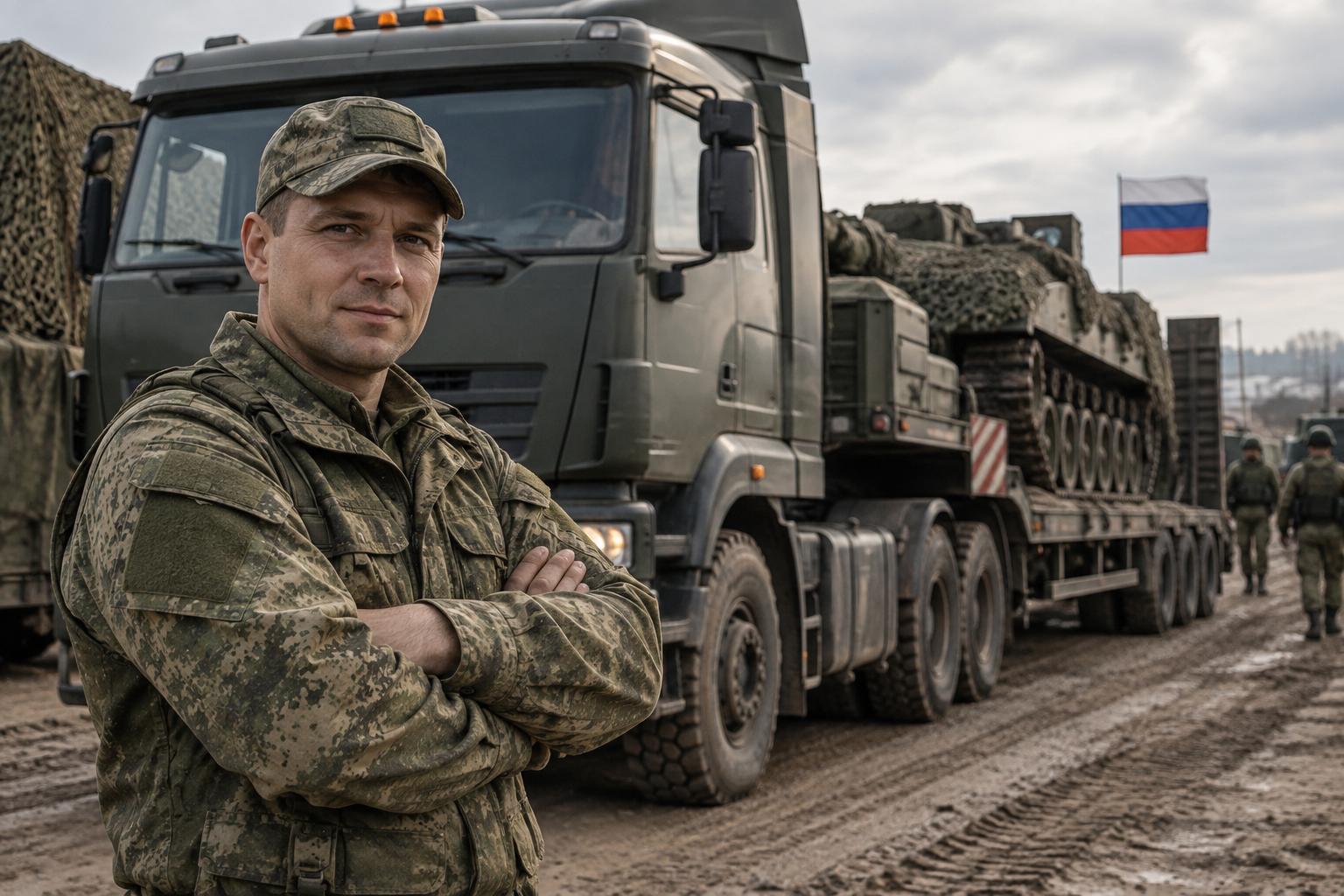 Служба по контракту: водитель полуприцепа на СВО