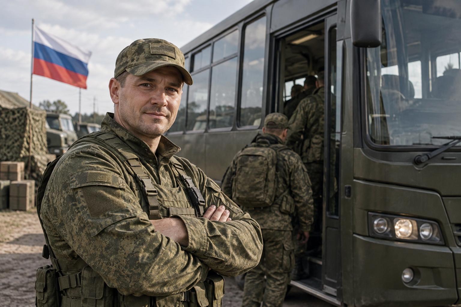 Служба по контракту: водитель автобуса на СВО