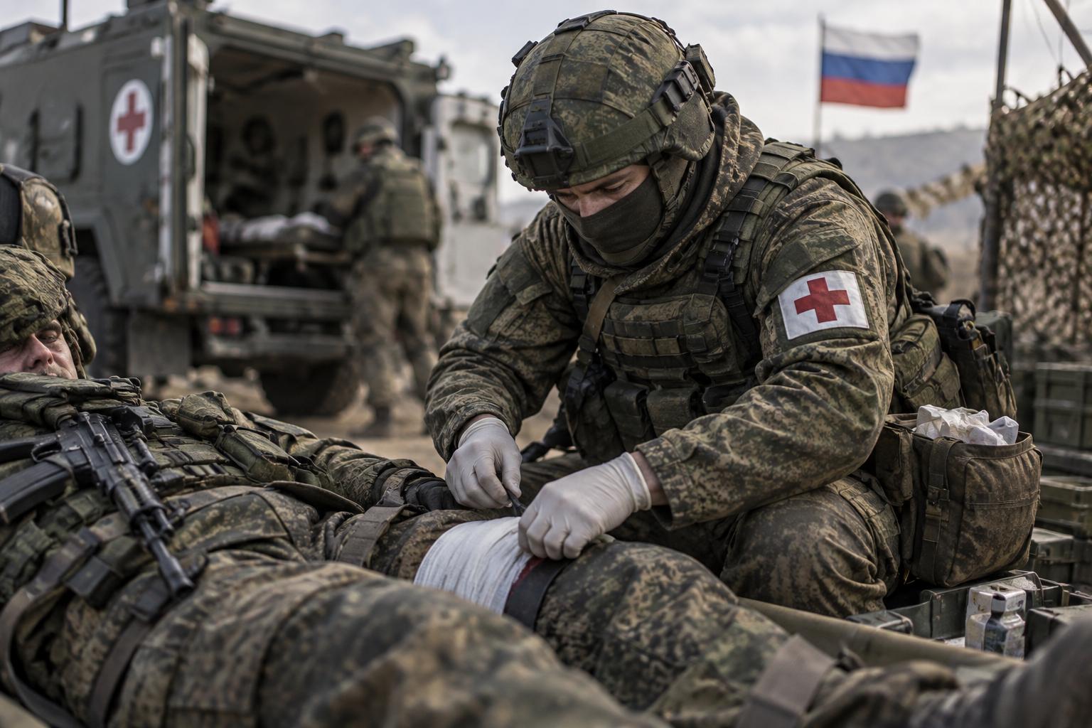 Служба по контракту: санитар на СВО