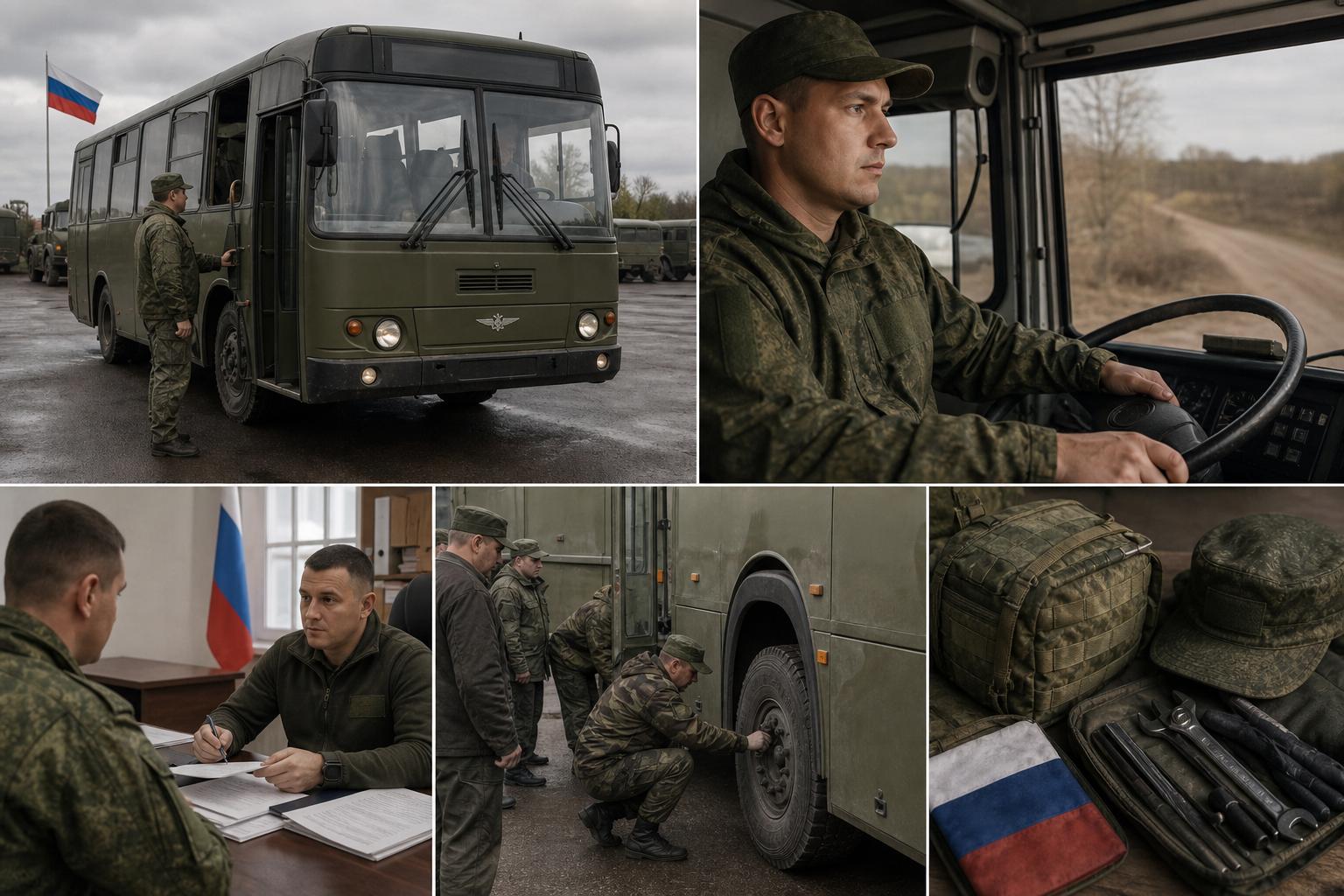 Служба по контракту: Водитель автобуса на СВО — условия, требования и оформление. Возраст, образование и опыт