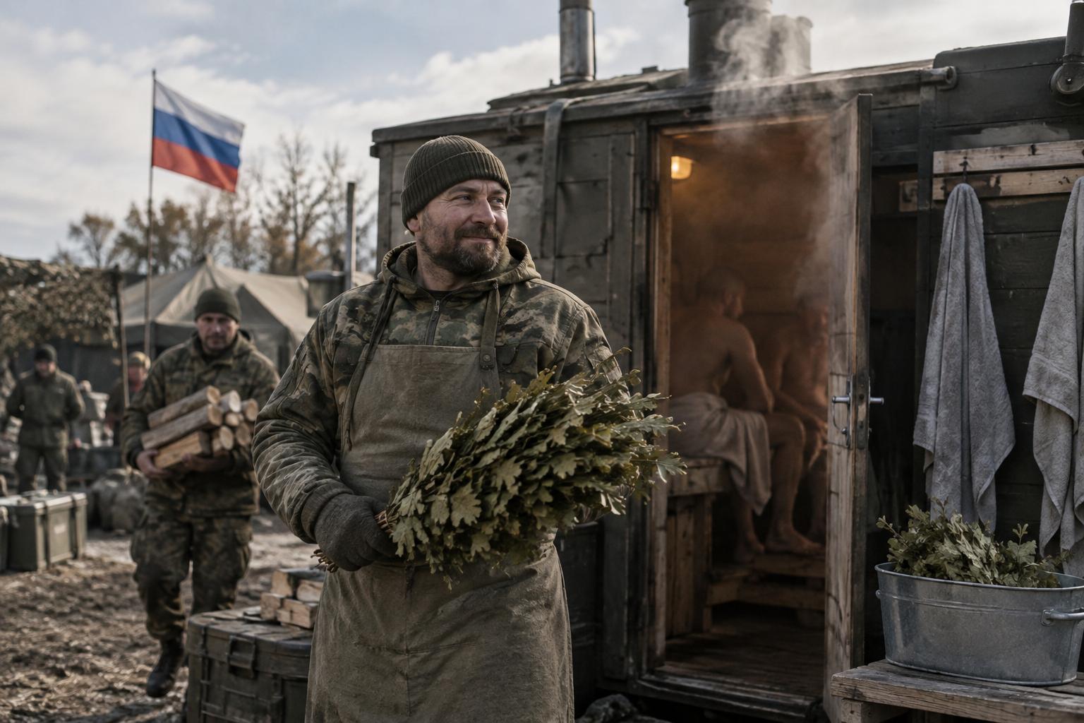 Служба по контракту: банщик на СВО