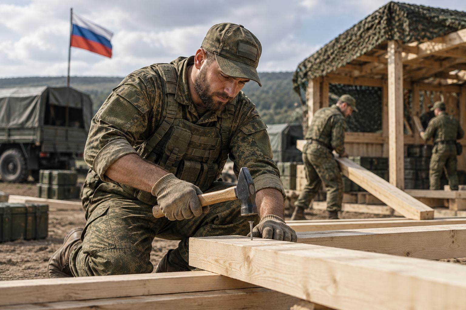 Служба по контракту: плотник на СВО