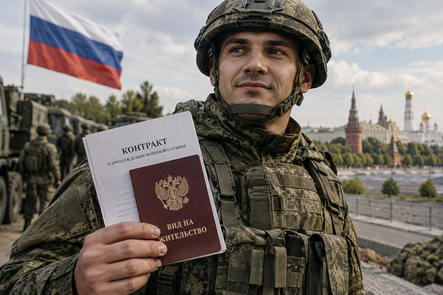 Служба по контракту с видом на жительство